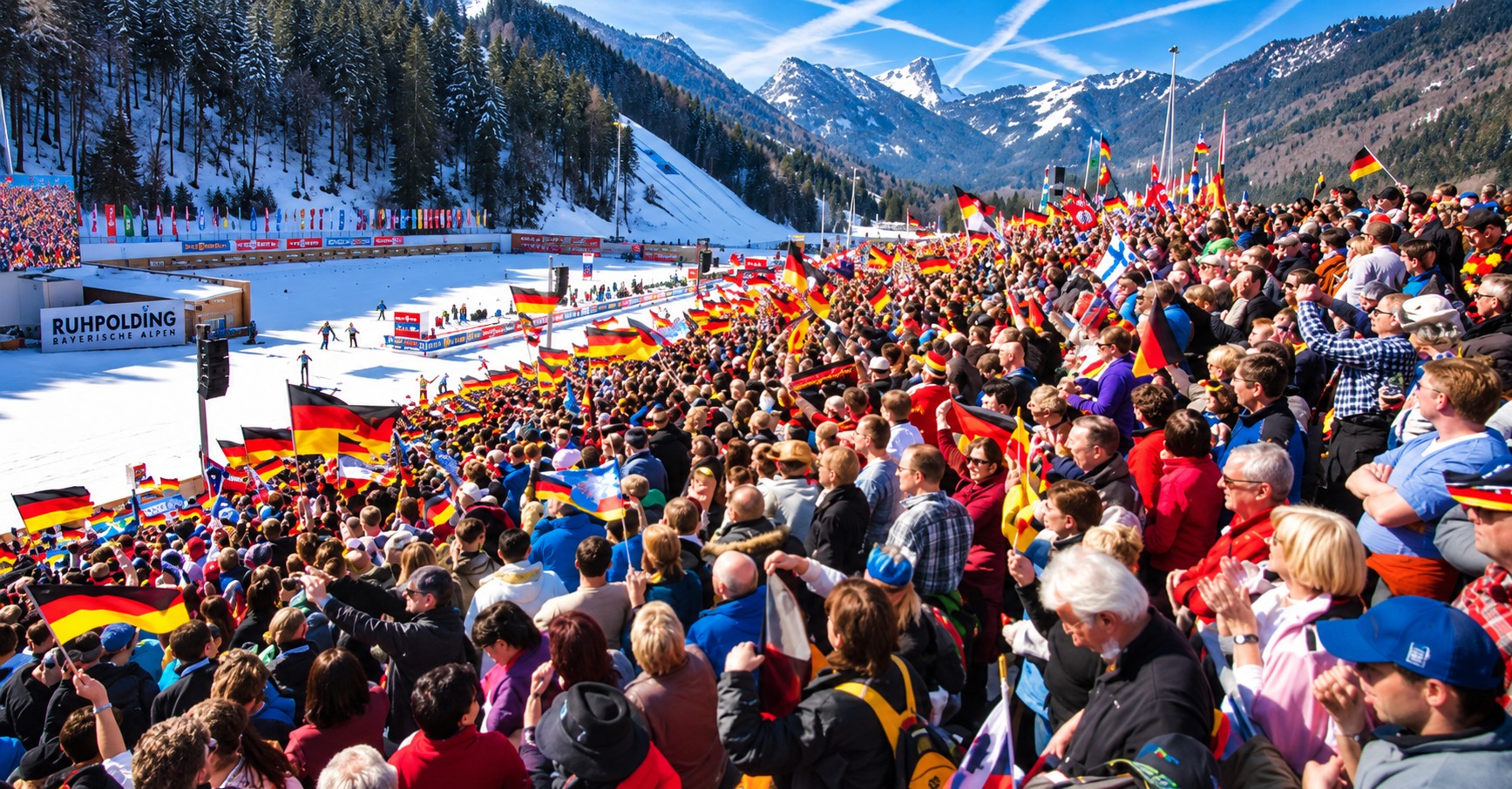 Biathlon-Weltcup in Ruhpolding